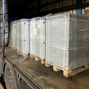 Пазогребневая плита ПГП 667х500х80 мм полнотелая влагостойкая